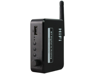 БУ Цифро-аналоговый аудио преобразователь HiFi BLS-B35 Bluetooth 5.1/USB/AUX/RCA/Toslink из Европы в Харькове