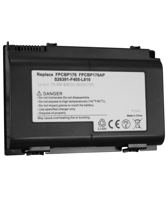 Аккумулятор Fujitsu NBT-LBFU030 14.4V 4400mAh 63Wh для ноутбуков Fujitsu E8410, E780, E733, A530 (Replace FPCBP176, FPCBP176AP, S26391-F405-L810) NEW - 1