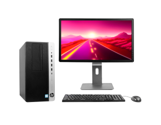 БУ HP ProDesk 600 G3 MT MicroTower Intel Core i5-6500 16Gb RAM 480Gb SSD + 21.5&quot; P2214H LED AH-IPS Full HD из Европы в Харкові