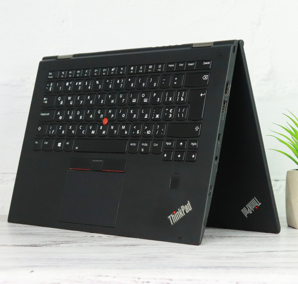 Сенсорний ноутбук-трансформер 14&quot; Lenovo ThinkPad X1 Yoga 2 Generation Intel Core i7-7600U 16Gb RAM 1Tb SSD NVMe 2K QHD IPS + Стилус - 4