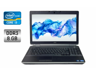 БУ Ноутбук Dell Latitude E6530 / 15.6&quot; (1920x1080) TN / Intel Core i3-2350M (2 (4) ядра по 2.3 GHz) / 8 GB DDR3 / 465 GB HDD / Intel HD Graphics 3000 / WebCam / DVD-RW из Европы