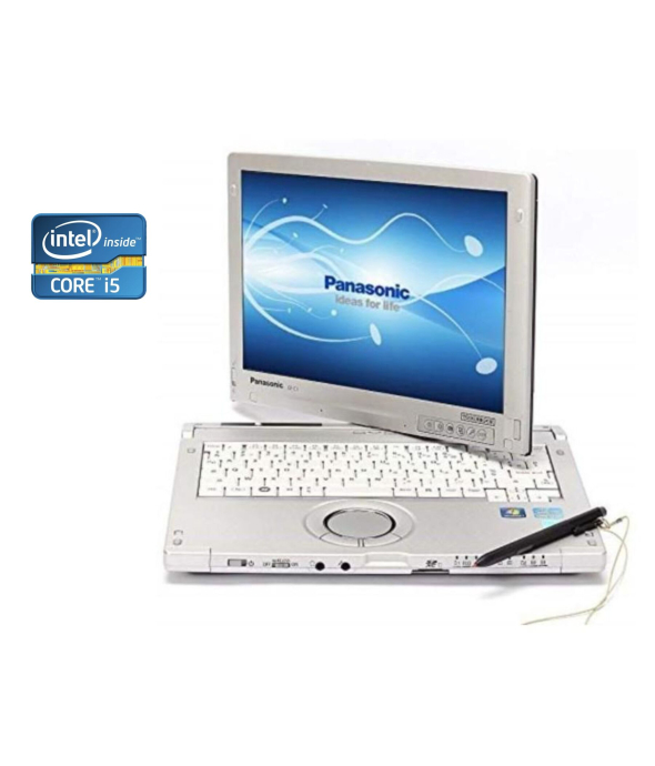 Защищенный нетбук-трансформер Panasonic Toughbook CF-C1 / 12.1&quot; (1280x800) TN Touch / Intel Core i5-2520М (2 (4) ядра по 2.5 - 3.2 GHz) / 10 GB DDR3 / 480 GB SSD / Intel HD Graphics 3000 / Win 10 Pro - 1