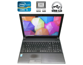 БУ Ноутбук Toshiba Tecra A50-A / 15.6&quot; (1366x768) TN / Intel Core i5-4200M (2 (4) ядра по 2.5 - 3.1 GHz) / 8 GB DDR3 / 120 GB SSD / Intel HD Graphics 4600 / WebCam / DVD-RW / USB 3.0 / HDMI из Европы в Харькове