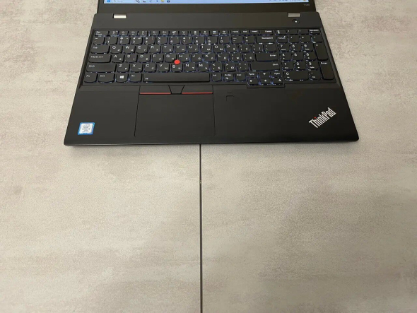 Ноутбук Lenovo ThinkPad T580 / 15.6&quot; (1920x1080) IPS Touch / Intel Core i5-8350U (4 (8) ядра по 1.7 - 3.6 GHz) / 16 GB DDR4 / 256 GB SSD M.2 / Intel UHD Graphics 620 / WebCam / Fingerprint / USB 3.1 / HDMI / Два АКБ - 6