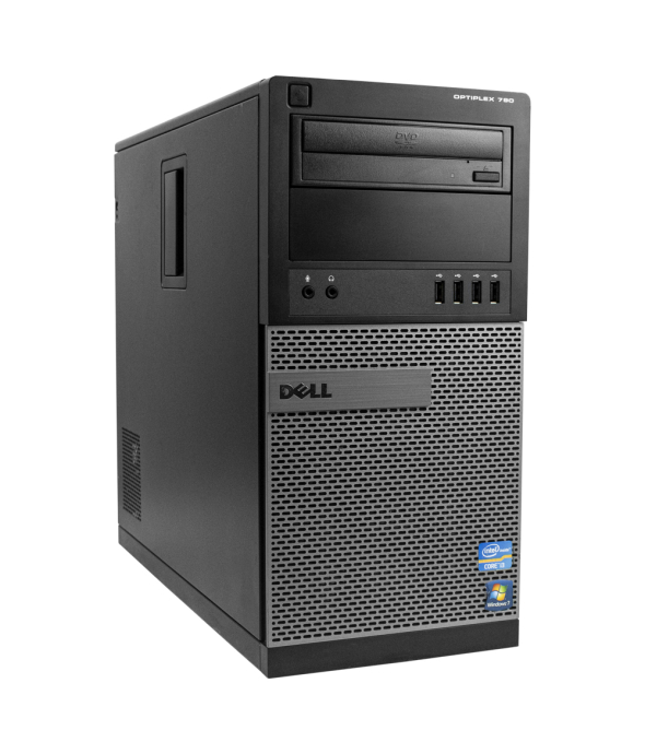 Системний блок Dell OptiPlex 790 MT Tower Intel Core i3-2120 8Gb RAM 120Gb SSD 250Gb HDD - 1