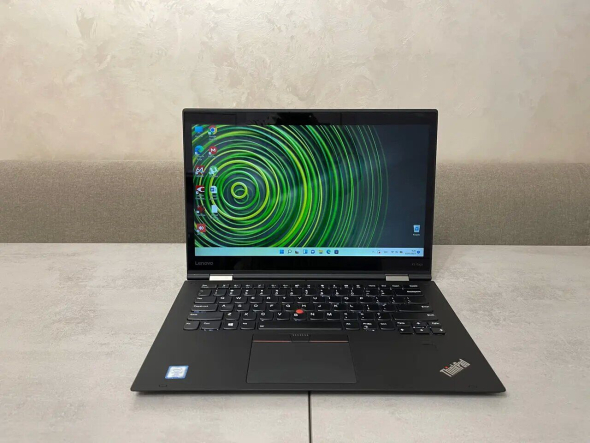 Ноутбук-трансформер Б-класс Lenovo ThinkPad X1 Yoga (2nd Gen) / 14&quot; (2560x1440) IPS Touch / Intel Core i7-7600U (2 (4) ядра по 2.8 - 3.9 GHz) / 16 GB DDR3 / 256 GB SSD M.2 / Intel HD Graphics 620 / WebCam / Fingerprint / USB 3.1 / HDMI - 2