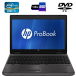 Ноутбук HP ProBook 6560b / 15.6" (1366x768) TN / Intel Core i5-2520M (2 (4) ядра по 2.5 - 3.2 GHz) / 8 GB DDR3 / 128 GB SSD / Intel HD Graphics 3000 / DVD-RW / WebCam / Fingerprint