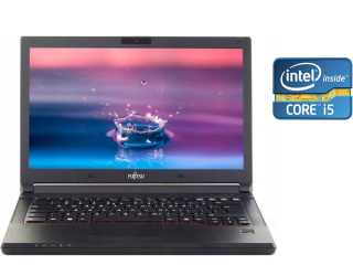 БУ Ноутбук Fujitsu LifeBook E546 / 14&quot; (1920x1080) IPS / Intel Core i5-6200U (2 (4) ядра по 2.3 - 2.8 GHz) / 8 GB DDR4 / 240 GB SSD / Intel HD Graphics 520 / WebCam / Win 10 + USB-мышь Frime FM001 NEW из Европы в Харькове