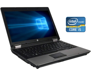 БУ Ноутбук A-класс HP ProBook 6440b / 14&quot; (1366x768) TN / Intel Core i5-450M (2 (4) ядра по 2.4 - 2.66 GHz) / 4 GB DDR3 / 120 GB SSD / Intel HD Graphics 1500 / DVD-RW из Европы в Харкові