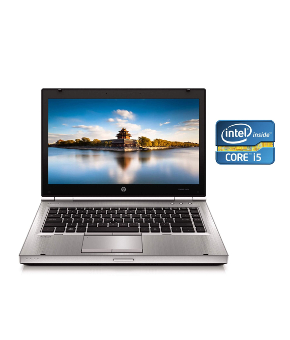 Ноутбук A-класс HP EliteBook 8460p / 14&quot; (1600x900) TN / Intel Core i5-2520M (2 (4) ядра по 2.5 - 3.2 GHz) / 4 GB DDR3 / 500 GB HDD / AMD Radeon HD 6470M, 1GB DDR3, 64-bit / DVD-RW - 1