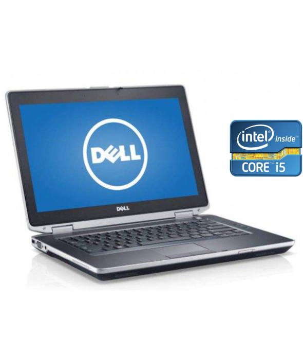 Ноутбук А-класс Dell Latitude E6430 / 14&quot; (1366x768) TN / Intel Core i5-3320M (2 (4) ядра по 2.6 - 3.3 GHz) / 4 GB DDR3 / 128 GB SSD / Intel HD Graphics 4000 / DVD-RW - 1