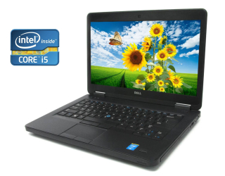 БУ Ноутбук Dell Latitude E5440 / 14&quot; (1366x768) TN / Intel Core i5-4300U (2 (4) ядра по 1.9 - 2.9 GHz) / 8 GB DDR3 / 128 GB SSD / Intel HD Graphics 4400 / WebCam / Win 10 Pro из Европы в Харькове