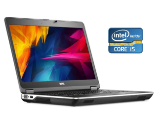 БУ Ноутбук Dell Latitude E6440 / 14&quot; (1366x768) TN / Intel Core i5-4310M (2 (4) ядра по 2.7 - 3.4 GHz) / 8 GB DDR3 / 128 GB SSD / Intel HD Graphics 4600 / WebCam / Win 10 Pro из Европы