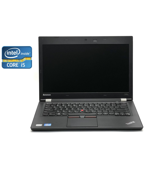Ноутбук A-класс Lenovo ThinkPad T430u / 14&quot; (1366x768) TN / Intel Core i5-3427U (2 (4) ядра по 1.8 - 2.8 GHz) / 4 GB DDR3 / 120 GB SSD / Intel HD Graphics 4000 / WebCam - 1