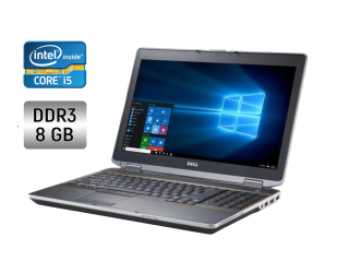 БУ Ноутбук Dell Latitude E6420 / 14&quot; (1366x768) TN / Intel Core i5-2520M (2 (4) ядра по 2.5 - 3.2 GHz) / 8 GB DDR3 / 128 GB SSD / Intel HD Graphics 3000 / WebCam / DVD-RW из Европы в Харькове