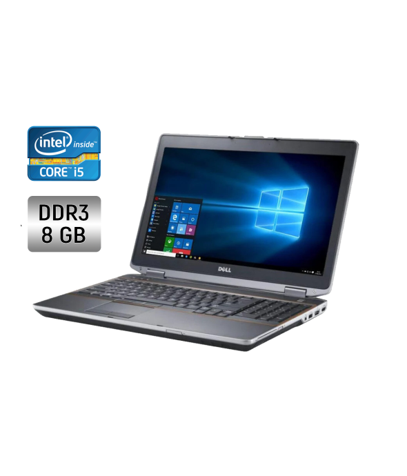 Ноутбук Dell Latitude E6420 / 14&quot; (1366x768) TN / Intel Core i5-2520M (2 (4) ядра по 2.5 - 3.2 GHz) / 8 GB DDR3 / 128 GB SSD / Intel HD Graphics 3000 / WebCam / DVD-RW - 1