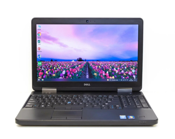 Ноутбук Б-класс Dell Latitude E5540 / 15.6&quot; (1366x768) TN / Intel Core i5-4310U (2 (4) ядра по 2.0 - 3.0 GHz) / 8 GB DDR3 / 120 GB SSD / Intel HD Graphics 4400 / WebCam / DVD-ROM / VGA - 2