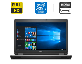 БУ Ноутбук Dell Latitude E6540 / 15.6&quot; (1920x1080) TN / Intel Core i5-4310M (2 (4) ядра по 2.7 - 3.4 GHz) / 4 GB DDR3 / 500 GB HDD / Intel HD Graphics 4600 / DVD-ROM / HDMI из Европы в Харкові