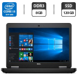 Ноутбук Б-класс Dell Latitude E5540 / 15.6" (1366x768) TN / Intel Core i5-4310U (2 (4) ядра по 2.0 - 3.0 GHz) / 8 GB DDR3 / 120 GB SSD / Intel HD Graphics 4400 / WebCam / DVD-ROM / HDMI - 1