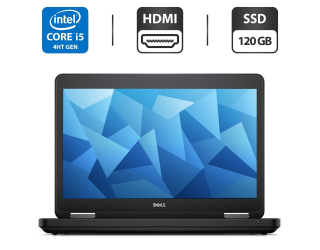БУ Ноутбук Б-класс Dell Latitude E5540 / 15.6&quot; (1366x768) TN / Intel Core i5-4310U (2 (4) ядра по 2.0 - 3.0 GHz) / 4 GB DDR3 / 120 GB SSD / Intel HD Graphics 4400 / DVD-ROM / HDMI из Европы в Харькове