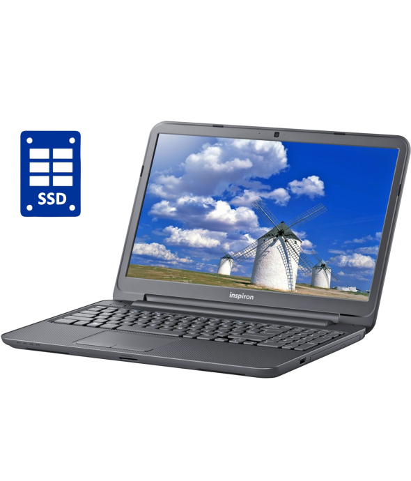 Ноутбук А-класс Dell Inspiron 3521 / 15.6&quot; (1366x768) TN / Intel Core i3-3227U (2 (4) ядра по 1.9 GHz) / 8 GB DDR3 / 120 GB SSD / Intel HD Graphics 4000 / WebCam / DVD-RW - 1
