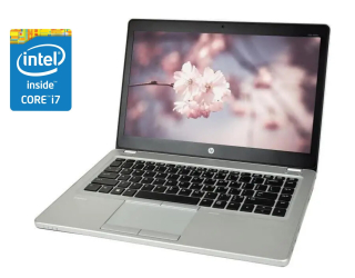 БУ Ультрабук HP EliteBook Folio 9480m / 14&quot; (1366x768) TN / Intel Core i7-4600U (2 (4) ядра по 2.1 -3.3 GHz) / 8 GB DDR3 / 240 GB SSD / Intel HD Graphics 4400 / WebCam / Win 10 Pro из Европы в Харкові
