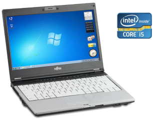 БУ Ноутбук А-класс Fujitsu LifeBook S760 / 13&quot; (1366x768) TN / Intel Core i5-520M (2 (4) ядра по 2.4 - 2.9 GHz) / 4 GB DDR3 / 128 GB SSD / Intel HD Graphics / WebCam / DVD-RW из Европы