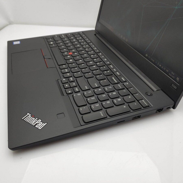 Ноутбук Lenovo ThinkPad E580 / 15.6&quot; (1366x768) TN / Intel Core i3-7020U (2 (4) ядра по 2.3 GHz) / 8 GB DDR4 / 128 GB SSD + 500 GB HDD / Intel HD Graphics 620 / WebCam / Win 10 Pro - 5