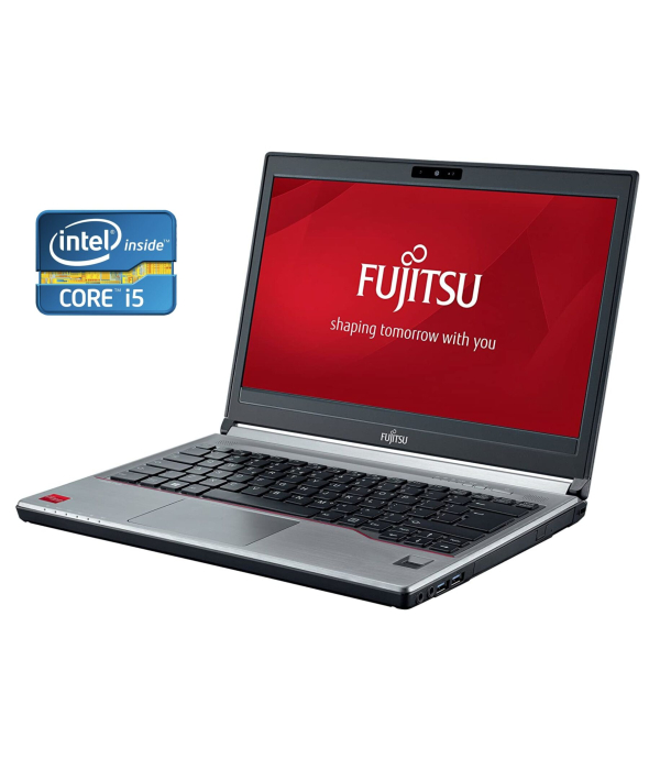 Ноутбук Fujitsu LifeBook E744 / 14&quot; (1600x900) TN / Intel Core i5-4310M (2 (4) ядра по 2.7 - 3.4 GHz) / 8 GB DDR3 / 240 GB SSD / Intel HD Graphics 4600 / WebCam / Win 10 Pro - 1