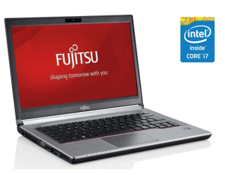 БУ Нетбук Б-класс Fujitsu LifeBook E746 / 14&quot; (1920x1080) IPS / Intel Core i7-6600U (2 (4) ядра по 2.6 - 3.4 GHz) / 8 GB DDR4 / 120 GB SSD / Intel HD Graphics 520 / WebCam / Win 10 Pro из Европы в Харкові