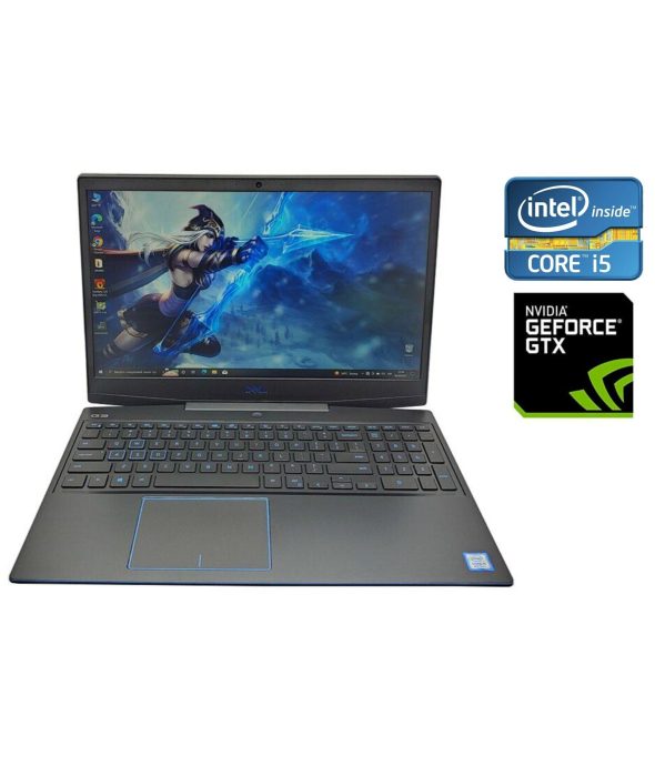 Игровой ноутбук Б-класс Dell G3-3590 / 15.6&quot; (1920x1080) IPS / Intel Core i5-9300H (4 (8) ядра по 2.4 - 4.1 GHz) / 16 GB DDR4 / 480 GB SSD / nVidia GeForce GTX 1660 Ti Max-Q, 6 GB GDDR6, 192-bit / WebCam / Win 10 Home - 1