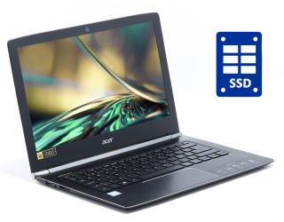 БУ Нетбук Acer Aspire S 13 S5-371-36YU / 13.3&quot; (1920x1080) IPS / Intel Core i3-6100U (2 (4) ядра по 2.3 GHz) / 4 GB DDR3 / 120 GB SSD / Intel HD Graphics 520 / WebCam / Win 10 Home из Европы в Харкові