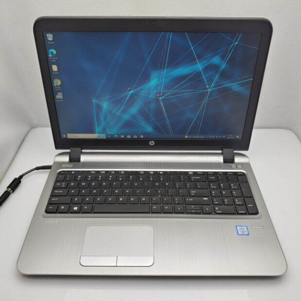 Ноутбук HP ProBook 450 G3 / 15.6&quot; (1366x768) TN / Intel Core i5-6200U (2 (4) ядра по 2.3 - 2.8 GHz) / 8 GB DDR4 / 128 GB SSD / Intel HD Graphics 520 / WebCam / DVD-ROM / Win 10 Pro - 2