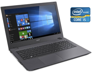 БУ Ноутбук Acer Aspire F5-571T-569T / 15.6&quot; (1366x768) TN / Intel Core i5-4210U (2 (4) ядра по 1.7 - 2.7 GHz) / 8 GB DDR3 / 256 GB SSD / Intel HD Graphics 4400 / WebCam / DVD-ROM / Win 10 Home из Европы в Харкові