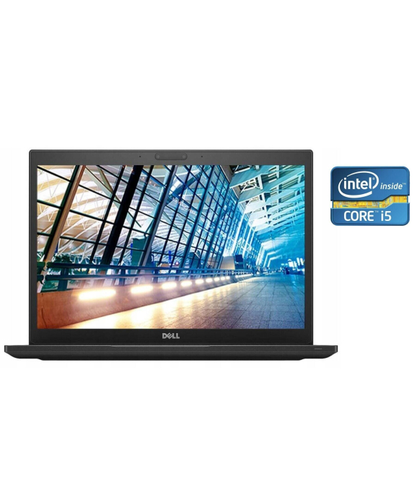 Ультрабук Dell Latitude 7490 / 14&quot; (1366x768) TN / Intel Core i5-8350U (4 (8) ядра по 1.7 - 3.6 GHz) / 8 GB DDR4 / 240 GB SSD / Intel UHD Graphics 620 / WebCam / Win 10 Pro - 1