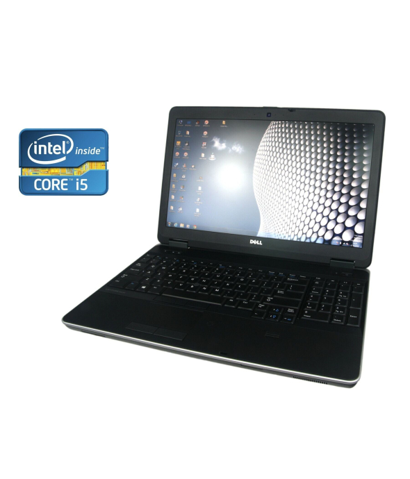 Ноутбук Dell Latitude E6540 / 15.6&quot; (1366x768) TN / Intel Core i5-4310M (2 (4) ядра по 2.7 - 3.4 GHz) / 8 GB DDR3 / 480 GB SSD / Intel HD Graphics 4600 / WebCam / DVD-ROM / Win 10 Pro - 1