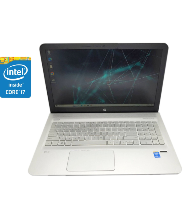 Ноутбук HP Envy 15-ae042nr / 15.6&quot; (1920x1080) IPS / Intel Core i7-5500U (2 (4) ядра по 2.4 - 3.0 GHz) / 8 GB DDR3 / 480 GB SSD / Intel HD Graphics 5500 / WebCam / DVD-ROM / Win 10 Home - 1