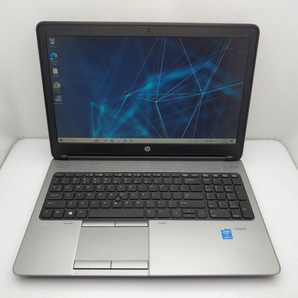 Ноутбук HP ProBook 650 G1 / 15.6&quot; (1366x768) TN / Intel Core i5-4210M (2 (4) ядра по 2.6 - 3.2 GHz) / 8 GB DDR3 / 256 GB SSD / Intel HD Graphics 4600 / WebCam / DVD-ROM / Win 10 Home - 2