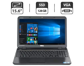 БУ Ноутбук Б-класс Dell Inspiron N5110 / 15.6&quot; (1366x768) TN / Intel Core i5-2430M (2 (4) ядра по 2.4 - 3.0 GHz) / 8 GB DDR3 / 128 GB SSD / Intel HD Graphics 3000 / WebCam / VGA / HDMI из Европы в Харькове