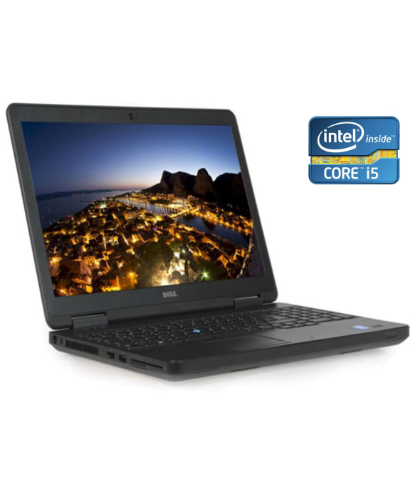 Ноутбук Dell Latitude E5540 / 15.6&quot; (1920x1080) TN / Intel Core i5-4310U (2 (4) ядра по 2.0 - 3.0 GHz) / 8 GB DDR3 / 250 GB SSD / Intel HD Graphics 4400 / WebCam / DVD-ROM / Win 10 Pro - 1