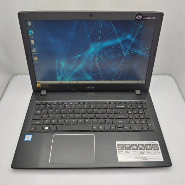 Ноутбук Acer Aspire E5-575-33BM / 15.6&quot; (1366x768) TN / Intel Core i3-7100U (2 (4) ядра по 2.4 GHz) / 8 GB DDR4 / 256 GB SSD / Intel HD Graphics 620 / WebCam / DVD-ROM / Win 10 Home - 2