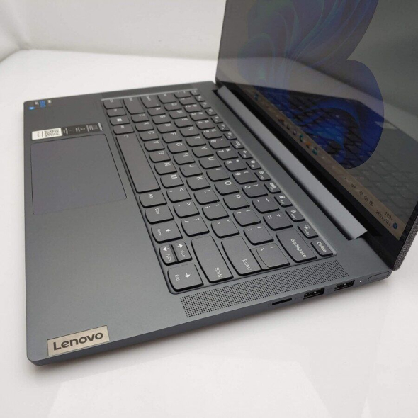 Ультрабук Б-класс Lenovo Yoga Slim 7 14ITL05 Slate / 14&quot; (1920x1080) IPS / Intel Core i5-1135G7 (4 (8) ядра по 4.2 GHz) / 8 GB DDR4 / 256 GB SSD / Intel Iris X Graphics / WebCam / Win 10 Home - 5