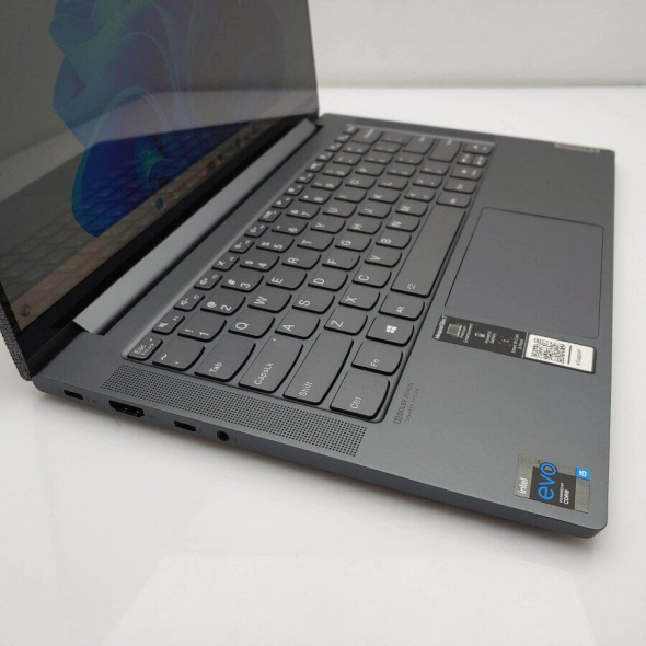 Ультрабук Б-класс Lenovo Yoga Slim 7 14ITL05 Slate / 14&quot; (1920x1080) IPS / Intel Core i5-1135G7 (4 (8) ядра по 4.2 GHz) / 8 GB DDR4 / 256 GB SSD / Intel Iris X Graphics / WebCam / Win 10 Home - 4