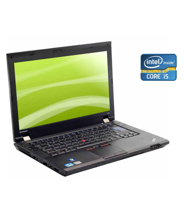 Ноутбук А-класс Lenovo ThinkPad L420 / 14&quot; (1366x768) TN / Intel Core i5-2410M (2 (4) ядра по 2.3 - 2.9 GHz) / 4 GB DDR3 / 160 GB SSD / Intel HD Graphics 3000 / WebCam / DVD-RW - 1
