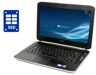 БУ Ноутбук А-класс Dell Latitude E5420 / 14&quot; (1600x900) TN / Intel Core i3-2350M (2 (4) ядра по 2.3 GHz) / 8 GB DDR3 / 120 GB SSD / Intel HD Graphics 3000 / WebCam / DVD-RW / Win 10 Pro из Европы в Харкові