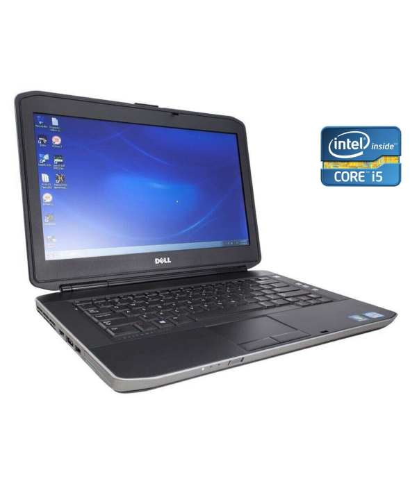 Ноутбук A-класс Dell Latitude E5430 / 14&quot; (1366x768) TN / Intel Core i5-3340M (2 (4) ядра по 2.7 - 3.4 GHz) / 8 GB DDR3 / 120 GB SSD / Intel HD Graphics 4000 / DVD-RW / Win 10 Pro - 1