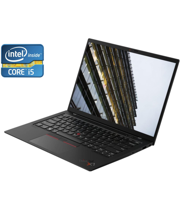 Ультрабук А-класс Lenovo ThinkPad X1 Carbon Gen 1 / 14&quot; (1366x768) TN / Intel Core i5-3427U (2 (4) ядра по 1.8 - 2.8 GHz) / 4 GB DDR3 / 128 GB SSD / Intel HD Graphics 4000 / WebCam - 1