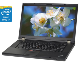 БУ Ноутбук А-класс Lenovo ThinkPad T530 / 15.6&quot; (1366x768) TN / Intel Core i7-3520M (2 (4) ядра по 2.9 - 3.6 GHz) / 8 GB DDR3 / 240 GB SSD / Intel HD Graphics 4000 / DVD-RW из Европы в Харькове