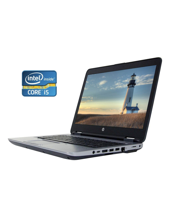 Ноутбук А-класс HP ProBook 650 G2 / 15.6&quot; (1366x768) TN / Intel Core i5-6300U (2 (4) ядра по 2.4 - 3.0 GHz) / 8 GB DDR4 / 256 GB SSD / Intel HD Graphics 520 / WebCam / Win10 Pro - 1