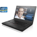 Ноутбук А-класс Lenovo ThinkPad T460 / 14" (1366x768) TN / Intel Core i5-6300U (2 (4) ядра по 2.4 - 3.0 GHz) / 8 GB DDR4 / 256 GB SSD / Intel HD Graphics 520 / WebCam / 2 АКБ